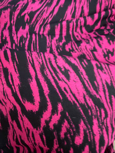 Pink zebra leggings