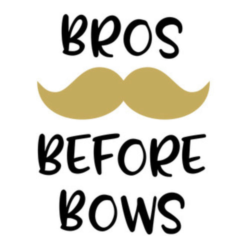 Bro’s before bows